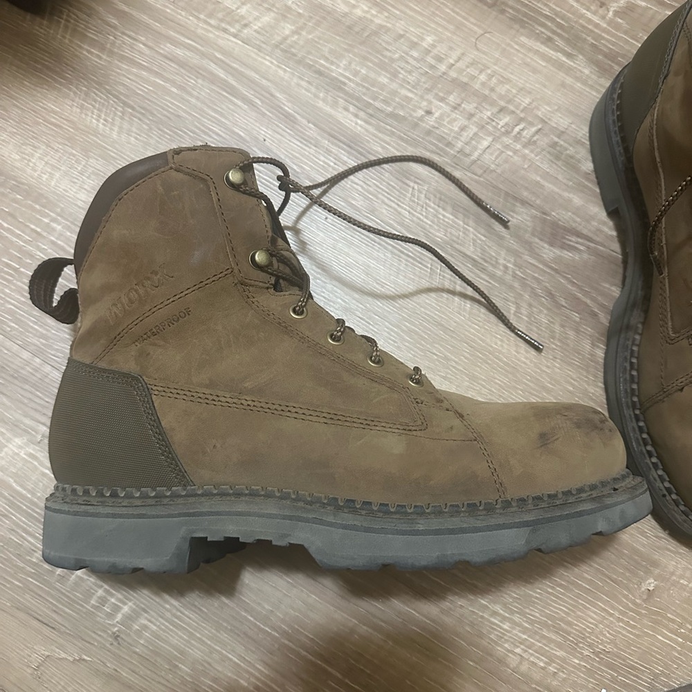 Red Wing Shoes Tan Leather Boots